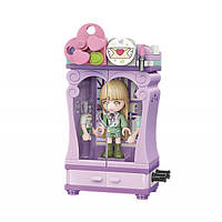 Дитячий конструктор Дівчинка з кімнатою Bambi 34012 з аксесуарами Поштальйон