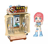 Дитячий конструктор Дівчинка з кімнатою Bambi 34012 з аксесуарами Спортсменка