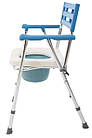 Стілець-туалет для душу складаний MED1-SC7045G, фото 3