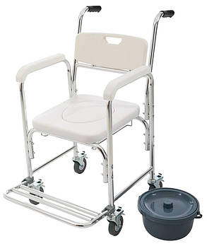 Крісло-туалет на колесах MED1-SC7005B