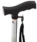 Палиця регульована складана сіра MED1-SC2023, фото 6