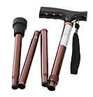 Палиця регульована складана (коричнева) MED1-SC2022, фото 7