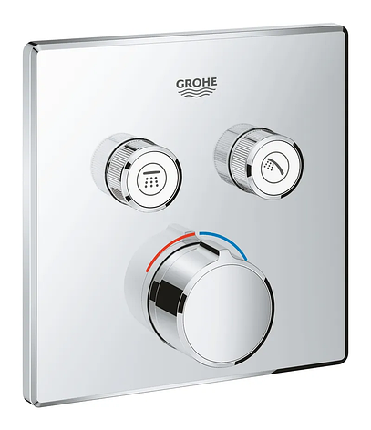 Змішувач прихованого монтажу на 2 споживачі Grohe SmartControl Mixer (29148000), фото 1