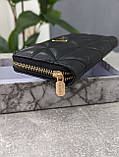 Гаманець жіночий великий, гаманець Прада чорний, фото 2