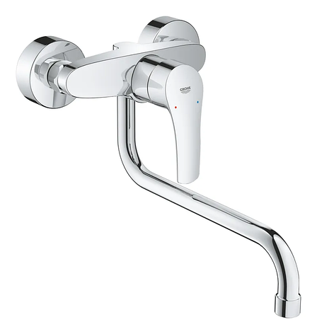 Змішувач для кухні для настінного монтажу Grohe Eurosmart New (32224003), фото 1