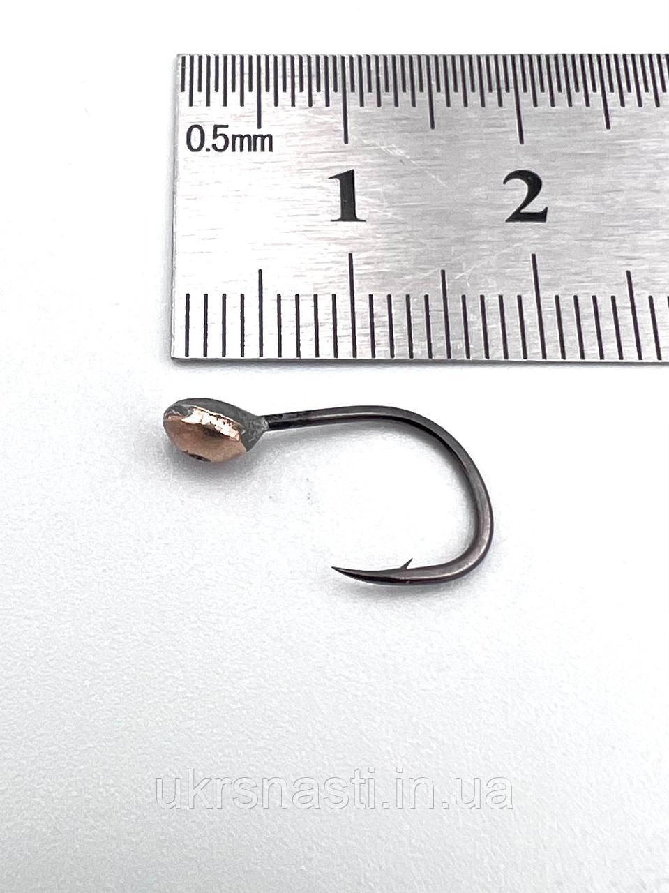 Літня мормилка на карася No6 — 0,5 г Gurza Мормилка для літньої риболовлі (мормилка для бічного кіка), фото 1