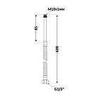 SD FORTE Шланг для води, NYLON М10*60 см довгий (пара) SF390W60L, фото 2