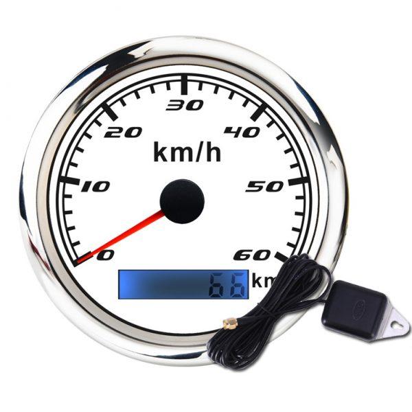 GPS Спідометр для човна діаметр 52 мм WPSP270-GPS-60W