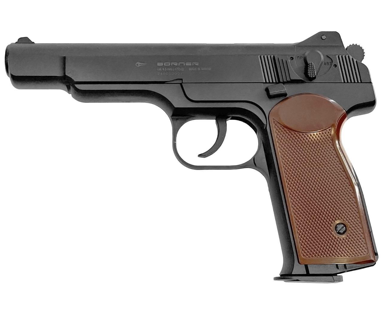 Пневматичний пістолет Borner APS-S (Стечкін, полімер) JGR