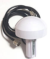 GPS антена 1575.42MHz, RHCP, LNA посилення 35dB, Superbat Marine, кабель 3 м N-male, 3-5V