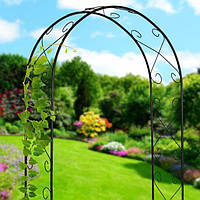 Металева арка-троянда