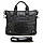 Сумка чоловіча Vintage 14067 з ручками Чорна, фото 5