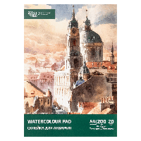 Склейка для акварелі А4 21×29,7 см 200 г/м2 20 л ROSA Studio