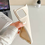 Чохол TPU Cat для Apple iPhone 16 Pro Max (6.9") Antique White, фото 3