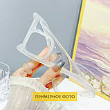 Чохол TPU Cat для Apple iPhone 16e (6.1") Transparent, фото 3