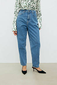 Джинси жіночі MOM блакитні Modna KAZKA MKRM4198-1