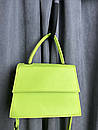Сумка жіноча з екошкіри міні салатова MK20-77-4, фото 4