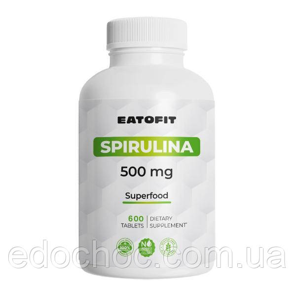 Спіруліна (Spirulina) 500 мг 600 таблеток ETF-91715x2