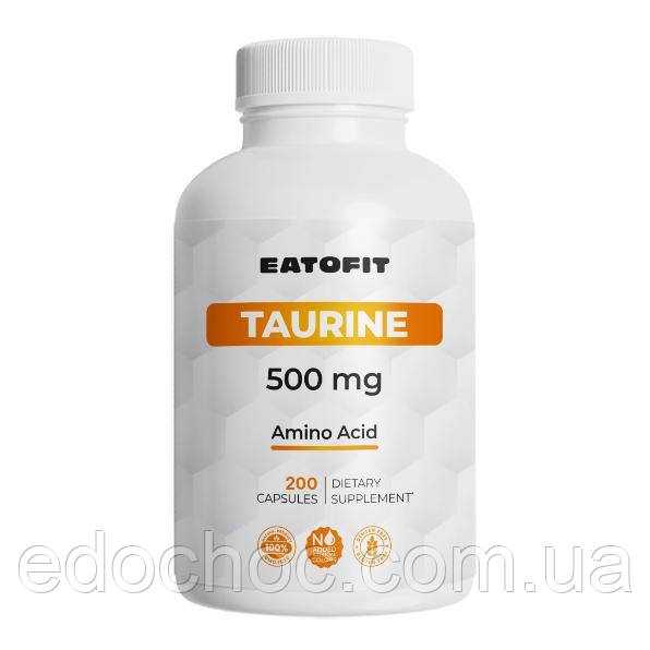 Таурин (Taurine) 500 мг, 200 капсул ETF-91678x2