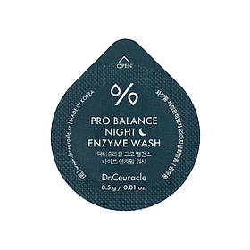 Вечірня ензимна пудра з пробіотиками Dr. Ceuracle Pro-Balance Night Enzyme Wash (0.5 g)