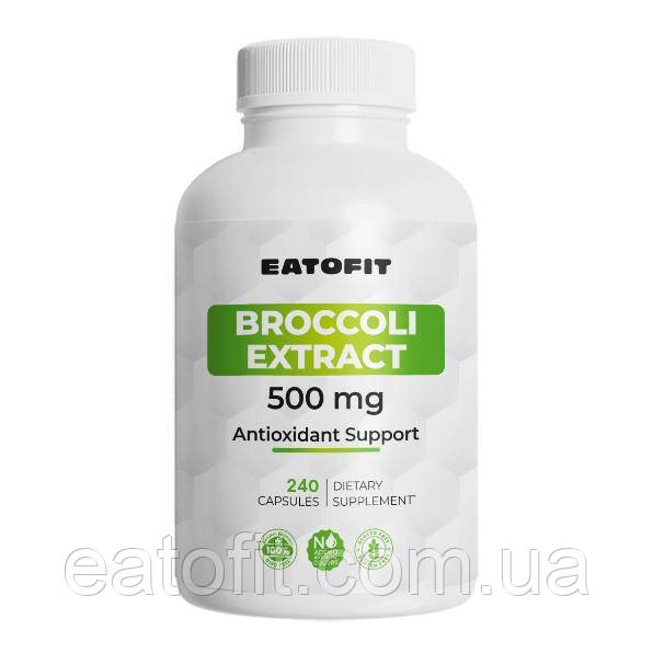 Екстракт броколі (Broccoli Extract) 500 мг 240 капсул ETF-91777x2, фото 1