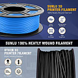 Пластик SUNLU PLA Matte  Clay, Reusable Spool, 1.75мм, 1кг, 330м, 205-245°C, Глина філамент для 3Д-друку, фото 6