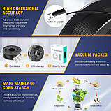 Пластик SUNLU PLA Matte  Clay, Reusable Spool, 1.75мм, 1кг, 330м, 205-245°C, Глина філамент для 3Д-друку, фото 9