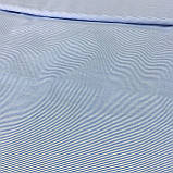 Тканина з дрібної блакитною смужкою, фото 2