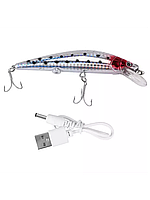 Приманка для морды для ловли рыбы, Воблер на окуня (Электро анимация и подсветка), AST