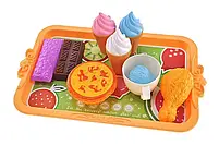 Набір продуктів пластикових на підносі 788D-1 розмір 35-4,5-23см., фото 3