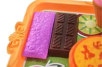 Набір продуктів пластикових на підносі 788D-1 розмір 35-4,5-23см., фото 4