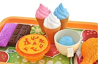 Набір продуктів пластикових на підносі 788D-1 розмір 35-4,5-23см., фото 5