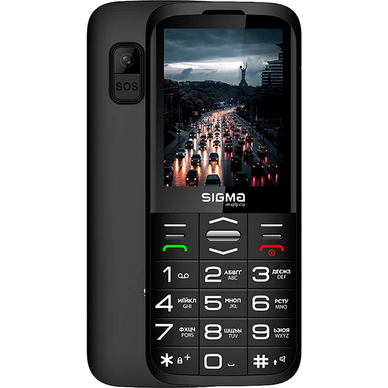 Мобільний телефон Sigma mobile Comfort 50 Grace Dual Sim Black, фото 1
