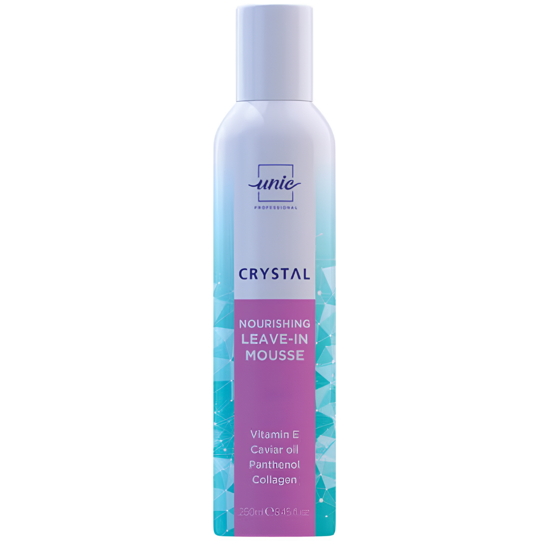 Поживний незмивний мус Unic Crystal Nourishing Leave-In Mousse 250 мл