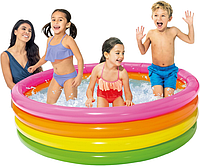 Дитячий надувний басейн Intex 56441, 168x46 см, круглий, різнокольоровий