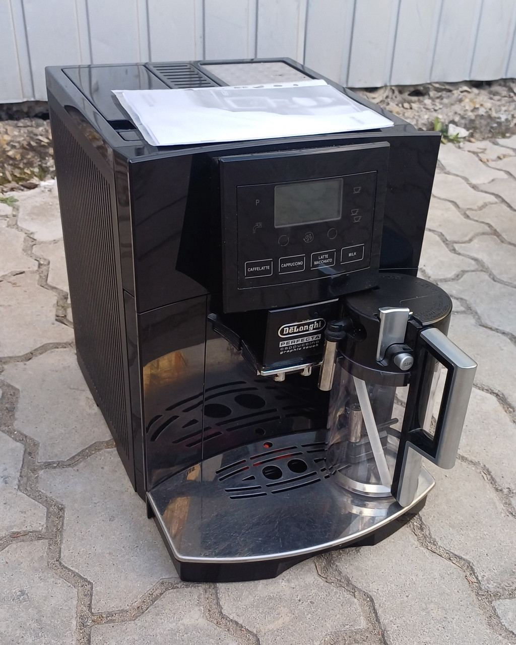 Кавоварка Делонджі Delonghi Esam 5600 Perfecta з молочником чорна б/у