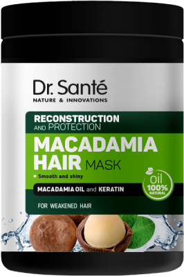 Маска для волосся 1000 мл Dr.Sante Macadamia Hair