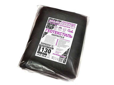 Геотекстиль від бур'янів (для городу/дорожок) 130г/м2 10м 3,2 Чорне арт.ГЕТ0008 ТМ SHADOW FG