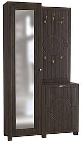 Передпокій Bourbon / Бурбон 2000x1100x366мм дуб тютюн Art In Head