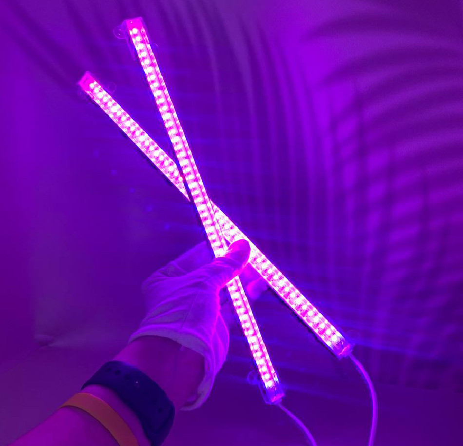 Led лампа для рослин активатор росту Wi-light фітолампа з таймером 2 гілки. Червоний і синій LED