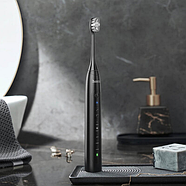 Електрична зубна щітка HOCO HP60 Wave electric toothbrush Black, фото 5
