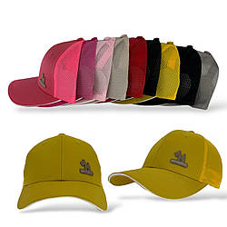 ОПТ Дитяча кепка із сіткою для дівчинки, 54 р. (5 шт./паковання)