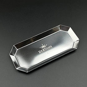 Лоток металевий плоский (18,2х8,1 см) Дизайнер для зберігання інструментів та декору S-size