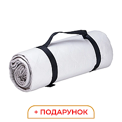 Килимок туристичний з ручкою каремат похідний для кемпінгу складаний водонепроникний 200 х 200 см Lugi