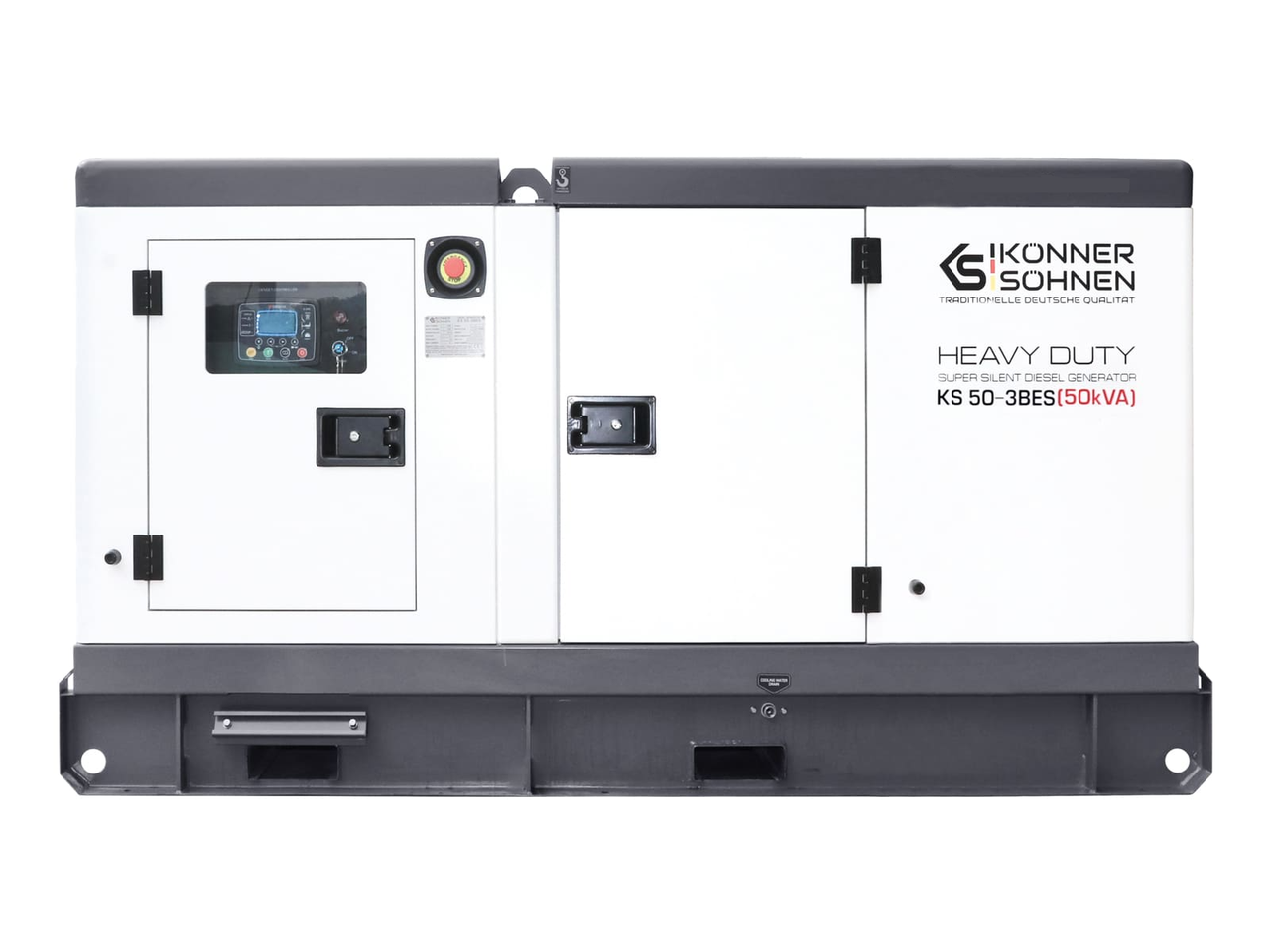 Дизельна трифазна електростанція KS 50-3BES, фото 1