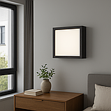 Світильник 4хЕ27 настінно-стельовий графіт 31,5х31,5 см Vesta 66382, фото 2