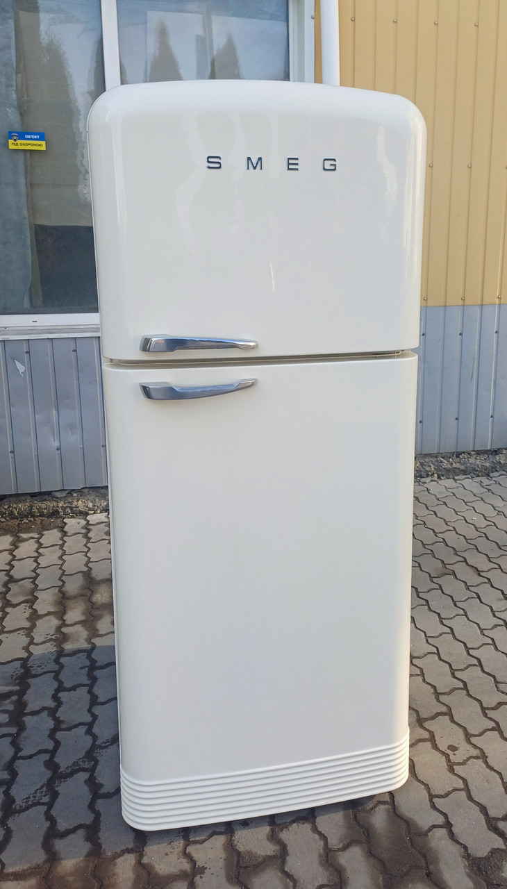 Ретро холодильник Смег Smeg FAB50P NoFrost 530 л бежевий кремовий А++