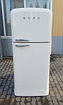 Ретро холодильник Смег Smeg FAB50P NoFrost 530 л бежевий кремовий А++, фото 8