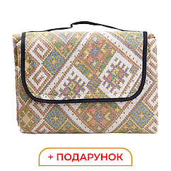 Килимок сумка туристичний каремат похідний для кемпінгу складаний з ручкою, підстилка для пікніка і пляжу Lugi