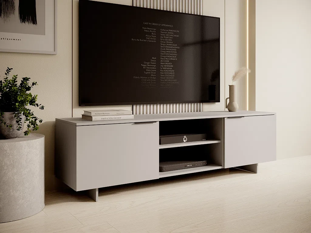 Тумба під телевізор Alma 180 2D1P (пісочний беж)